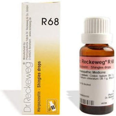 Dr. Reckeweg Homöopathie R68 Gürtelrose Hautausschlag Tropfen 22 ml