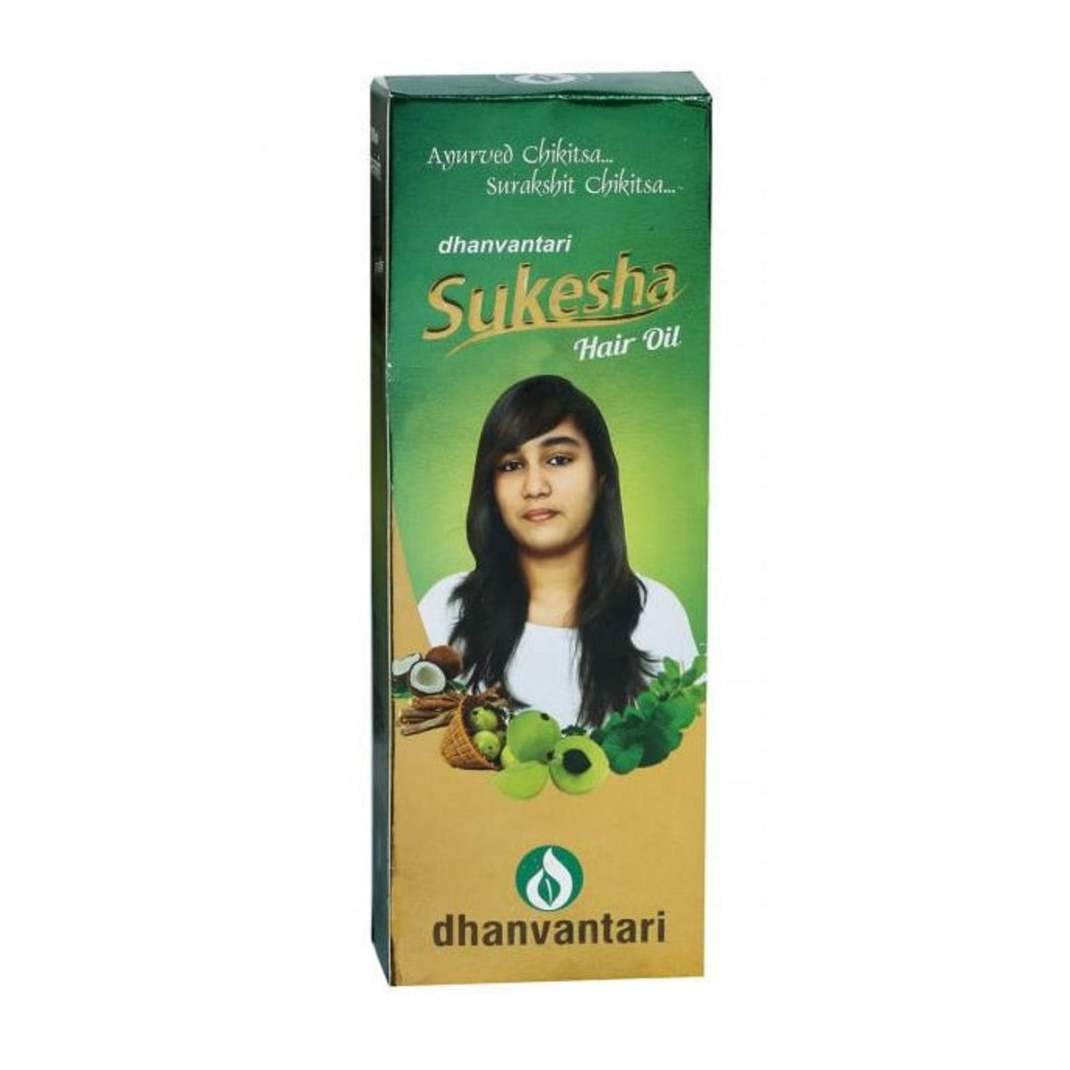 Dhanvantari Ayurvedisches Sukesha-Öl, nützlich bei Haarausfall und Ergrauen der Haare