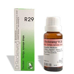 Dr Reckeweg Homoeopathy R29 Vertigo And Syncope Drops 22 ml