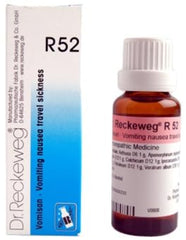 Dr. Reckeweg Homöopathie R52 Reisekrankheit Tropfen 22 ml