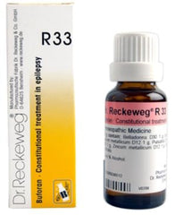 Dr Reckeweg Homoeopathy R33 Epilepsy Drops 22 ml