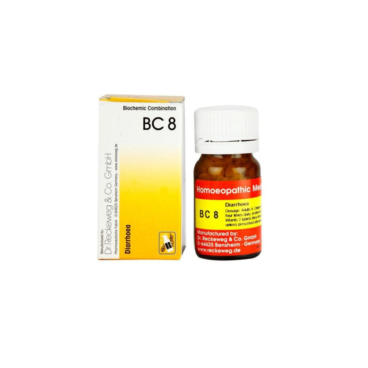 Dr. Reckeweg Homöopathie Durchfall Bio-Kombination 8 (BC 8) 20 g Tablette