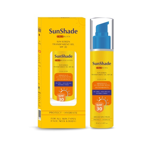 Leeford Sunshade Sonnenschutzgel LSF 30 &amp; LSF 50 mit Glykolsäure, 50 ml