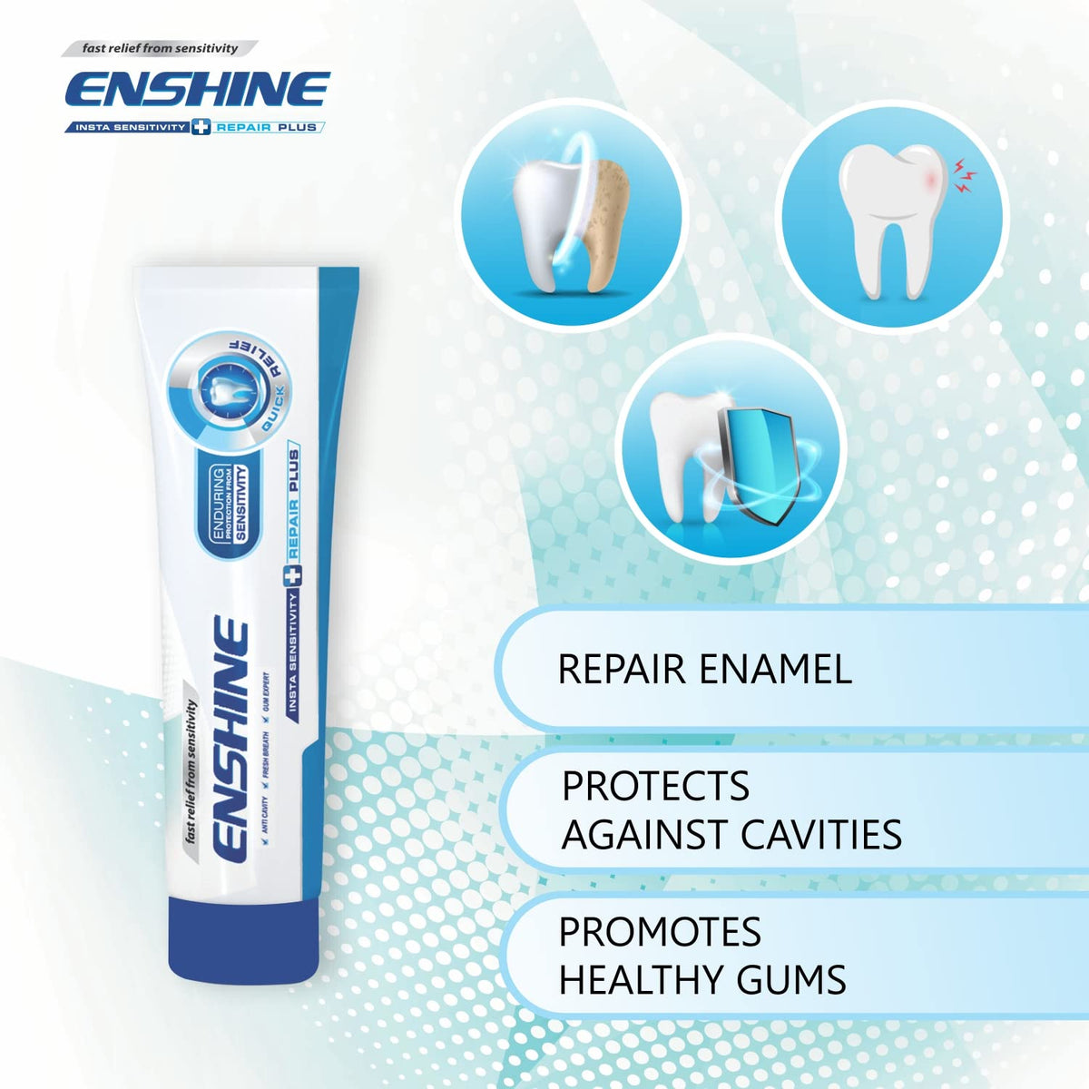 Leeford Enshine Insta Sensitive Toothpaste