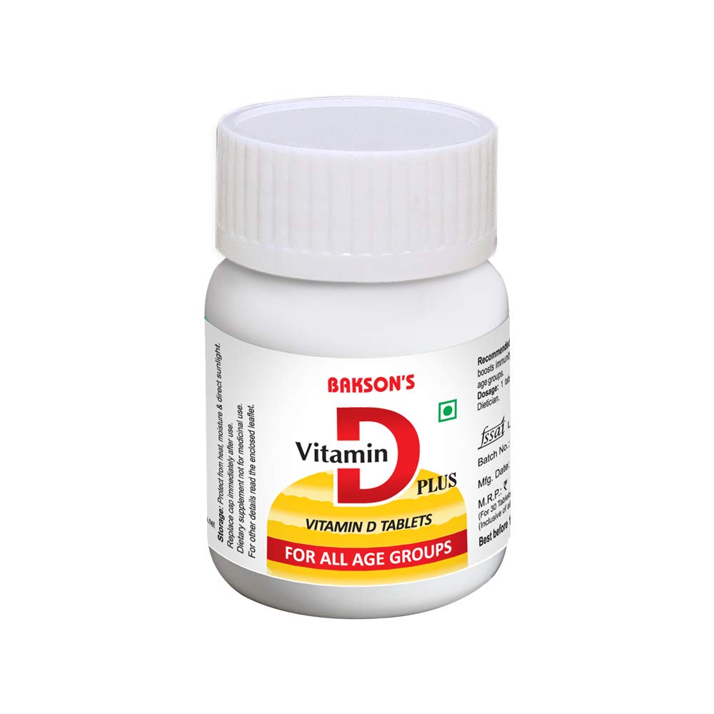 Bakson's Vitamin D Plus Tablets