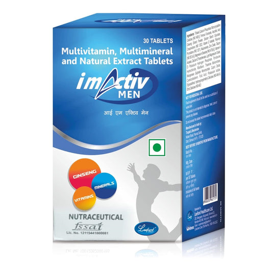 Leeford IM Activ Men Multivitamin For Men 30 Tablets