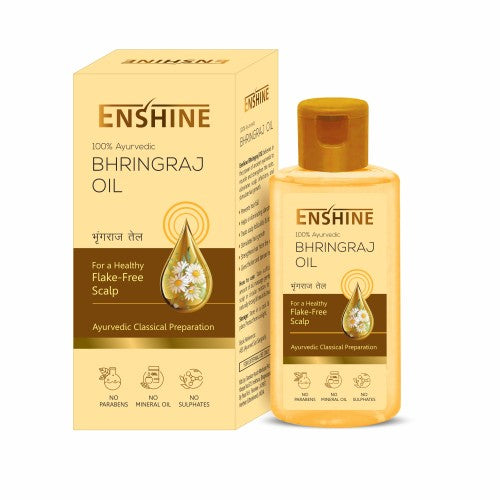 Leeford 100% Ayurvedic Enshine Bhringraj Hair Oil 60ml