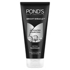 POND'S Pure Detox Средство для умывания лица Ежедневное отшелушивающее и осветляющее очищающее средство Глубоко очищает жирную кожу с помощью активированного угля, придавая коже свежесть и сияние