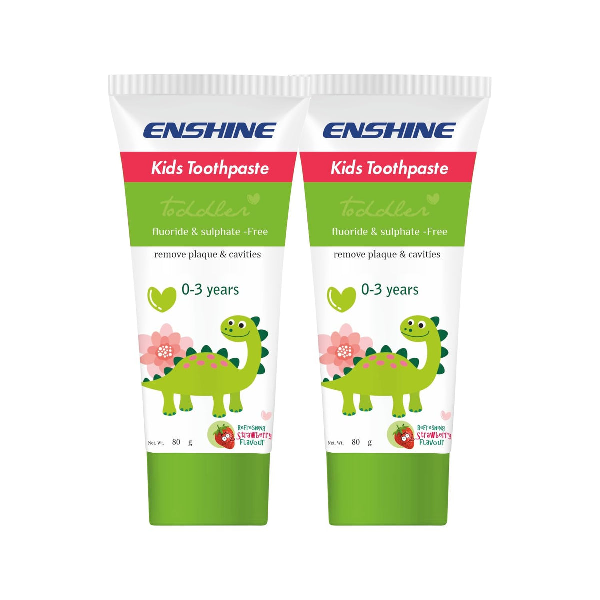 Leeford Enshine Kids Toothpaste [2+ Years] Strawberry Flavor