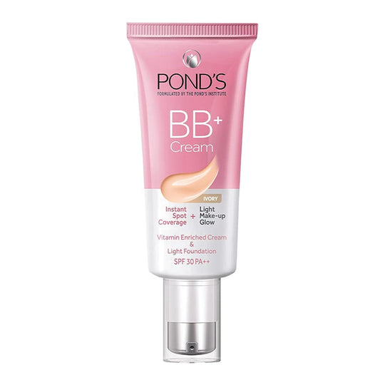 POND'S Bb+ Creme Instant Spot Coverage + leichtes Make-up Glow SPF 30 PA++ Elfenbein 30G