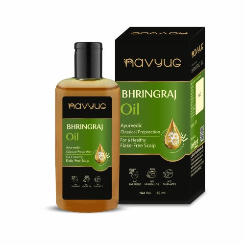 Leeford 100% Ayurvedic Navyug Bhringraj Hair Oil 120ml