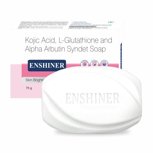 Leeford Enshiner Skin Brightening And Lightening Soap With Kojic Acid 75g