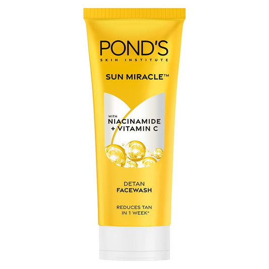 Pond's Detan zur Bräunungsentfernung in nur 7 Tagen, enthält Vitamin C und Niacinamid, Gesichtswaschmittel, 100 g