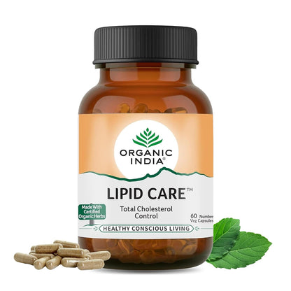 Organic India Ayurvedic Lipid Care Capsules