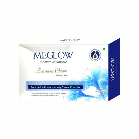 Leeford Meglow Luxurious Cream Bathing Bar Soap