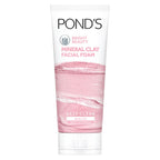 POND'S Bright Beauty Mineral Clay Facial Foam With Vitamin B3+ Oil Free Instant Glow Foam 90GM