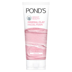 POND'S Bright Beauty Mineral Clay Facial Foam With Vitamin B3+ Oil Free Instant Glow Foam 90GM