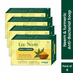 Leeford Lee Neem Neem And Turmeric Soap