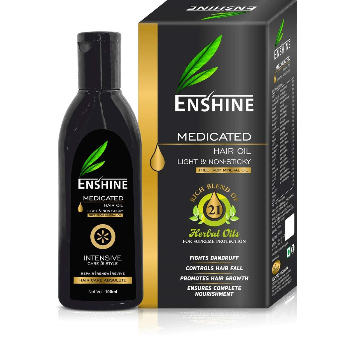 Leeford Enshine Ayurvedic Hair Oil 100ml