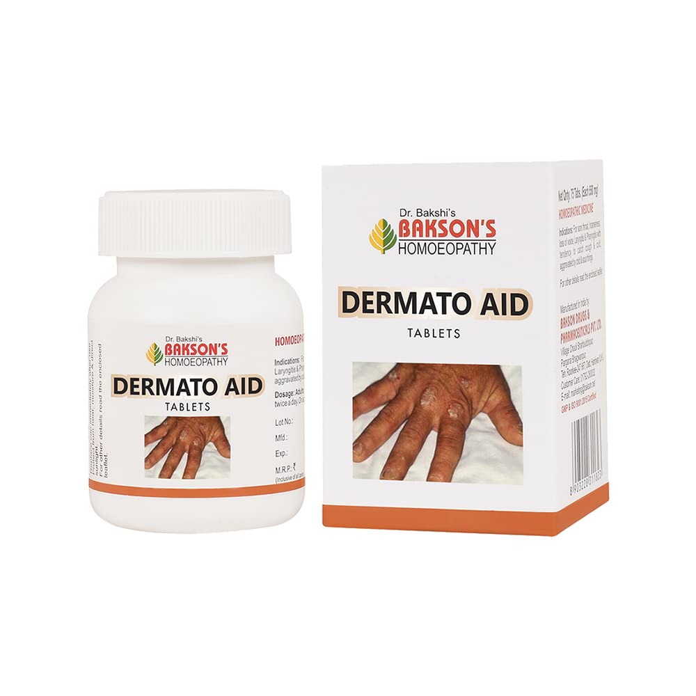 Bakson's Homeopathy Dermato Aid 75 Tablet