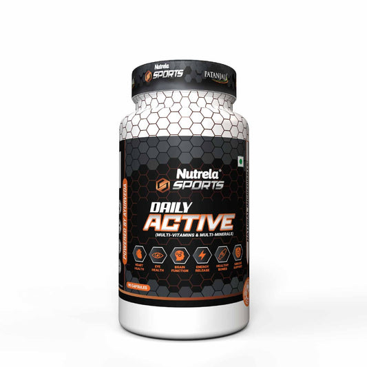 Patanjali Nutrela Sports Daily Active 90 Capsule