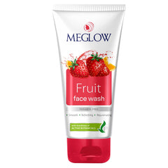 3 X Leeford Meglow Fruit Face Wash 70g