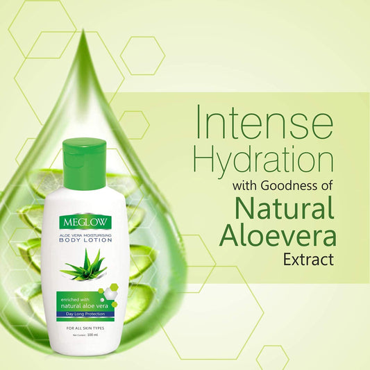 Leeford Meglow Aloe Vera Körperlotion 100ml