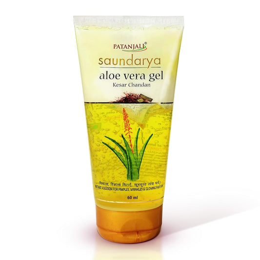 Patanjali Saundarya Aloe Vera Gel Kesar Chandan Gesichtswaschmittel