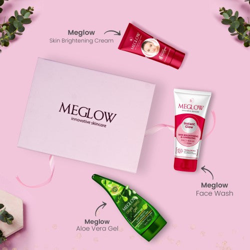 Leeford Meglow Hautpflege-Geschenkset für Frauen