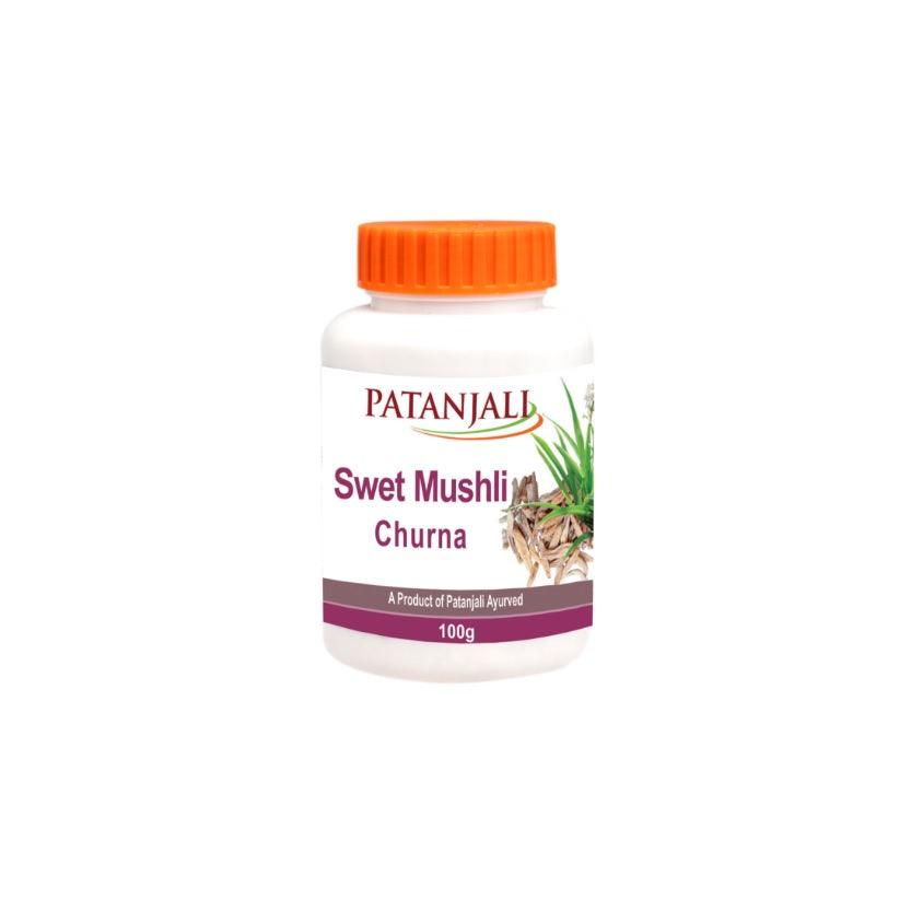 Patanjali Swet Mushli Churna Powder 100g