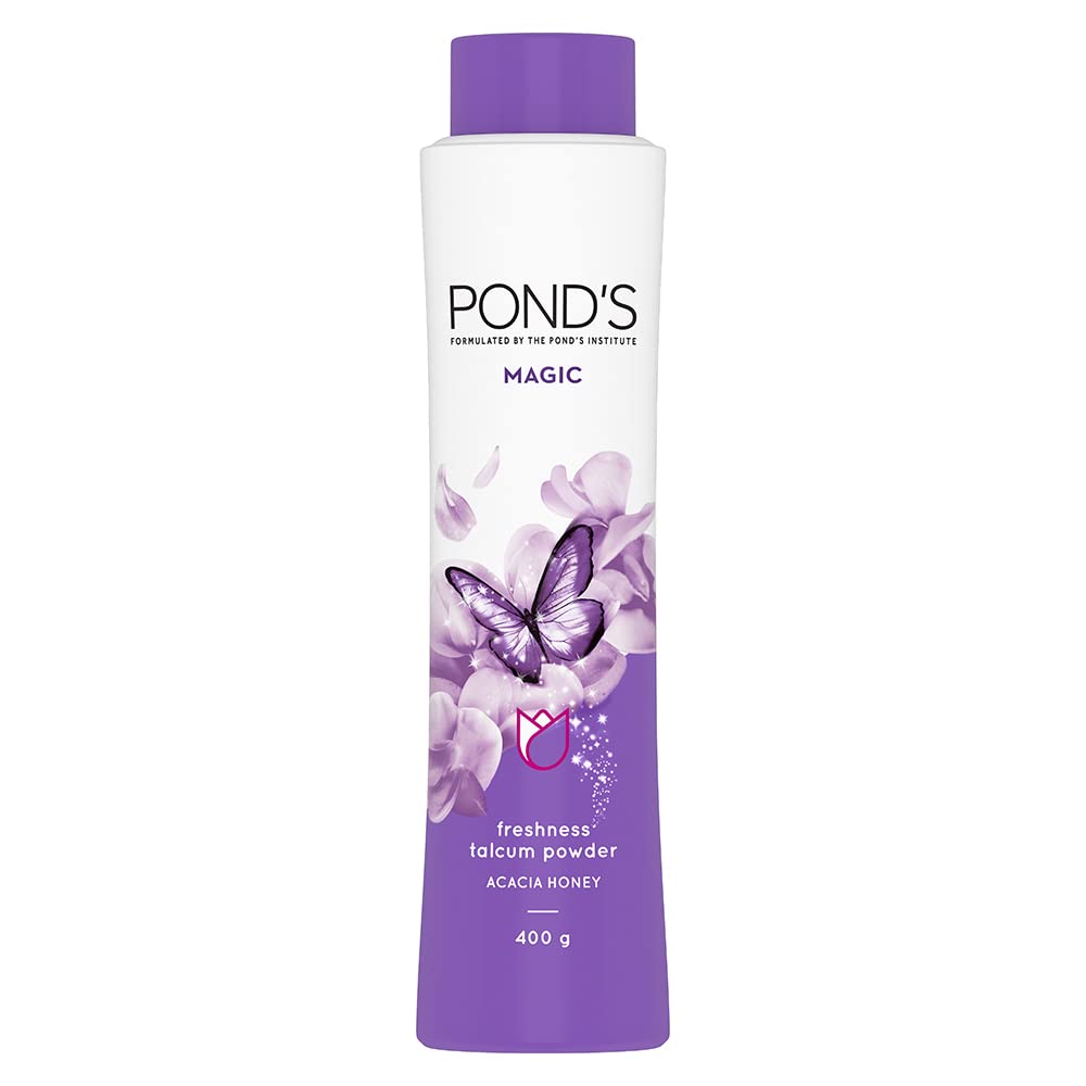 POND'S Magic,Starlight,Dreamflower,Aloe cooling and Sandal Radiance Freshness Body Talcum Powder