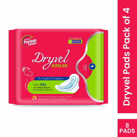 Leeford Dryvel Sanitary Napkins Ultra XXL