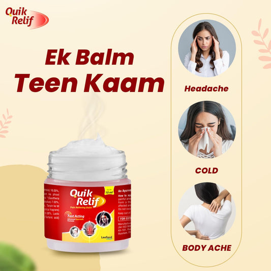 Leeford Quik Relif Balm 10ml