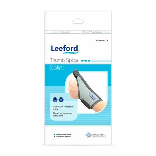 Leeford Thumb Spica Splint Support Universal Color Reandom