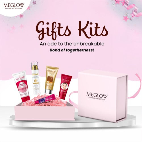 Leeford Meglow Skin Care Women Gift Kit For Glowing Skin