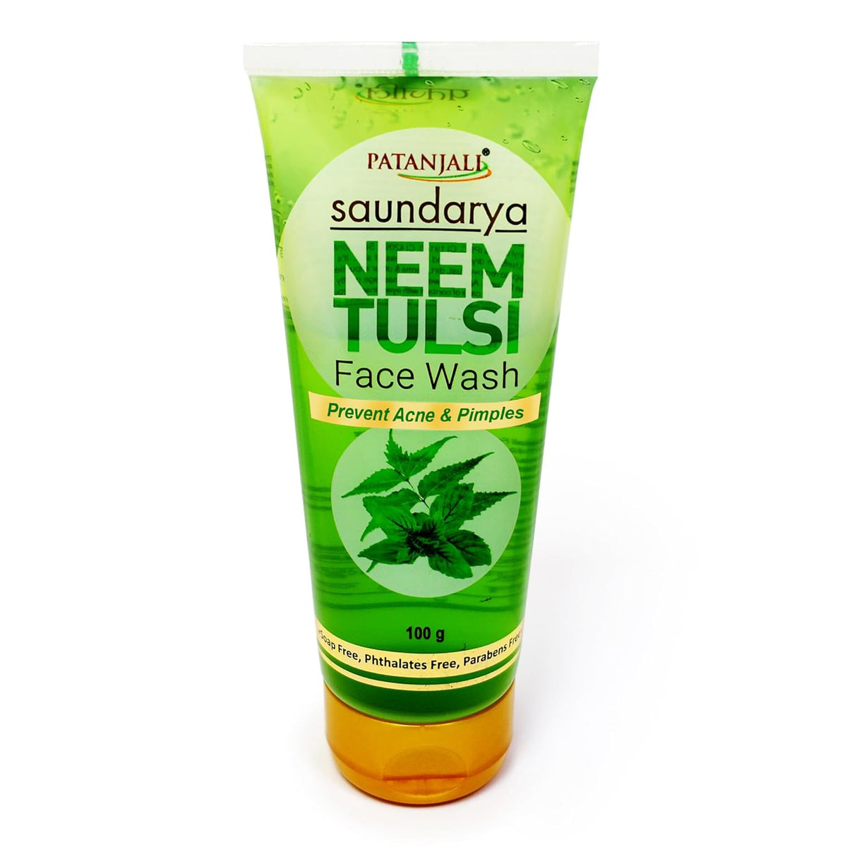 Patanjali Saundarya Neem Tulsi Face Wash 100g