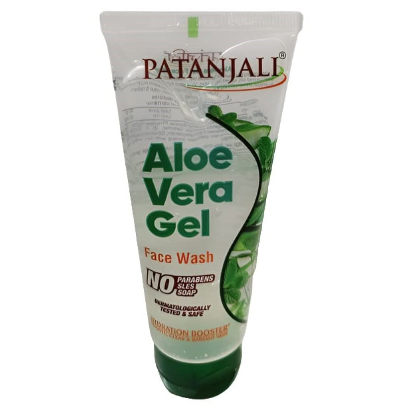 Patanjali Aloevera Gel Face Wash 60ml