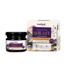 Leeford Himalyan Pure Shilajit Gold Resin With Swarna Bhasma 20g