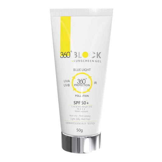 360 Block Sunscreen With SPF 50+ Gel 50g