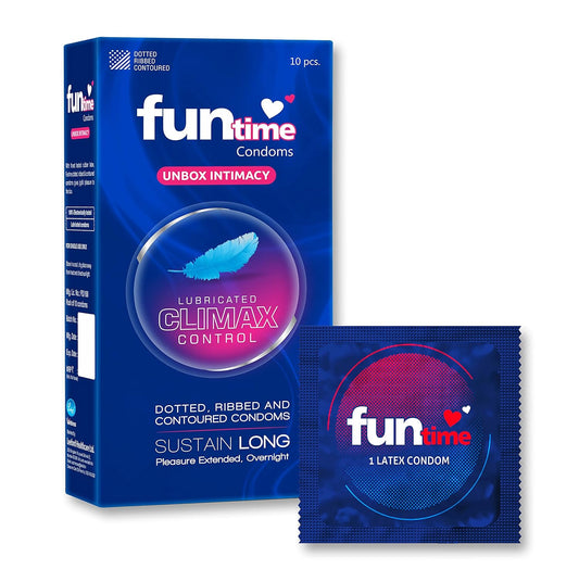 Leeford Funtime Climax Control Condom 10 Piece