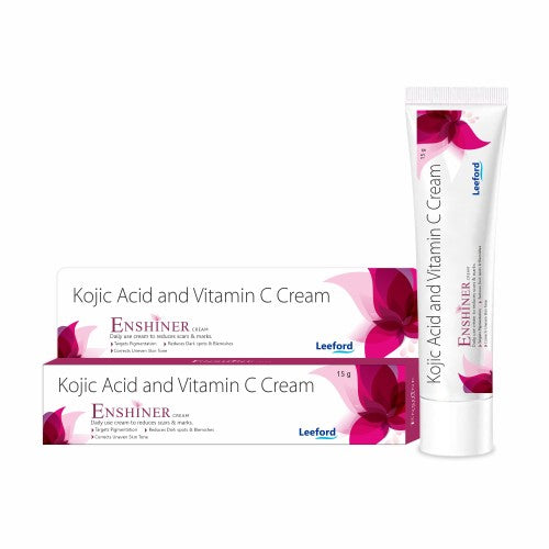 Leeford Enshiner Kojisäure- und Vitamin C-Creme 15 g