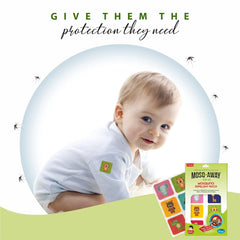 2 X Leeford Mosq Away Natural Mosquito Repellent Patches For Kids