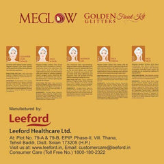 Leeford Meglow Gold Facial Kit For Instant Glow 105g