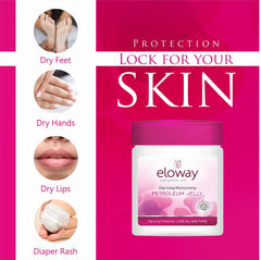 Leeford Eloway Pure White Petroleum Jelly For Moisturized Skin 100g