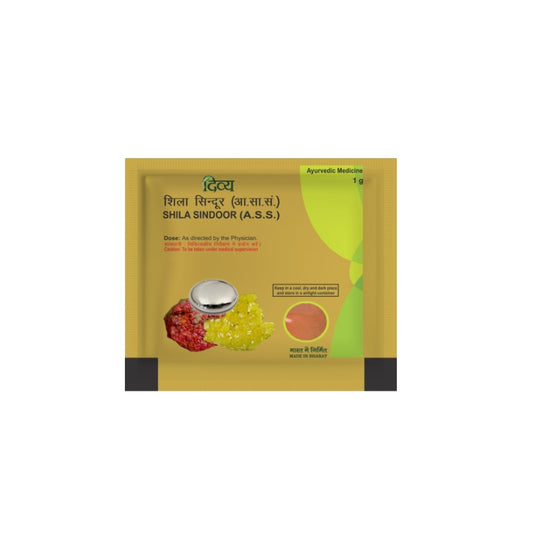 Patanjali Divya Shila Sindoor Powder 5 X 1g