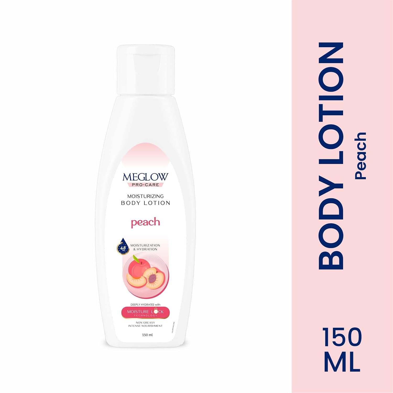 Leeford Meglow Pro Care Peach Moisturizing Body Lotion