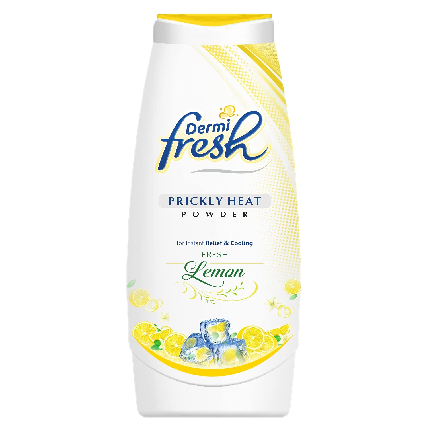 Leeford Dermi Fresh Prickly Heat Powder Jasmine,Sandal,Extra Cool,Lavender,Rose and Lemon Fragrance