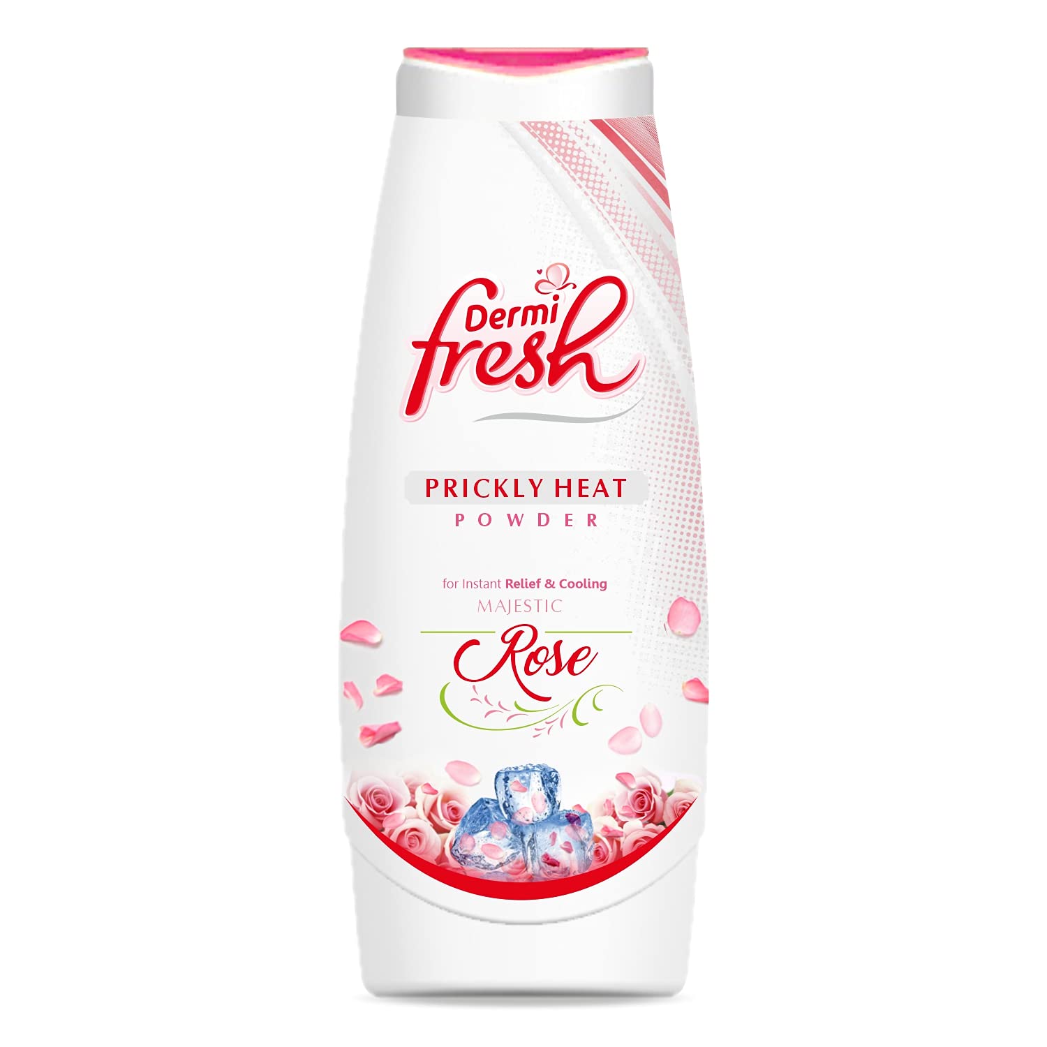 Leeford Dermi Fresh Prickly Heat Powder Jasmine,Sandal,Extra Cool,Lavender,Rose and Lemon Fragrance