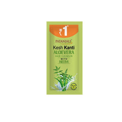 Patanjali Keshkanti Hair Cleanser Natural & Aloevera 20 X 5ml