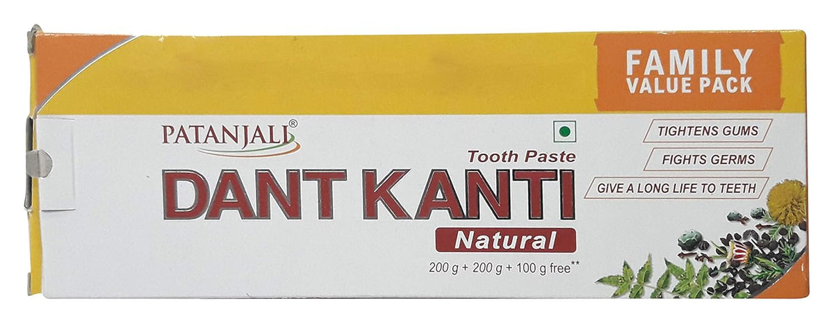 Patanjali Dant Kanti Natural Toothpaste (New)